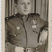 Алексеенков Григорий Клементьевич (16.01.1925 - 19.01.2008). Фото 1948 года